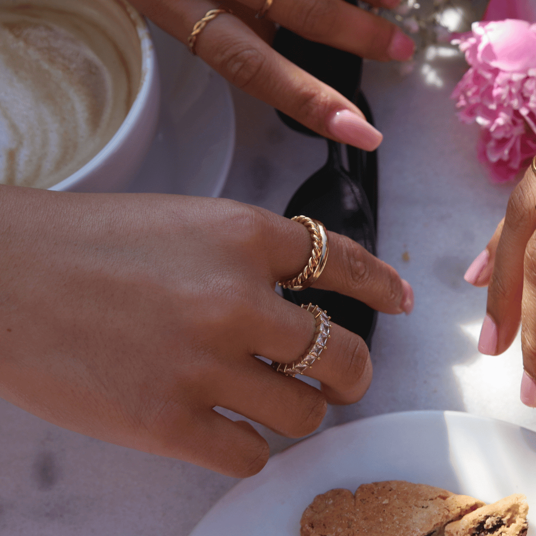 Tidy Crystal Ring