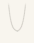 Aloe August Necklace -- Vattentålt halsband i silver | Alora Avenue