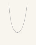 Aloe Vienna Necklace -- Vattentålt halsband i silver | Alora Avenue