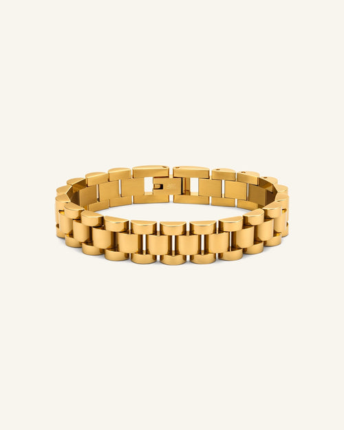 Analog Aria Wristband — Vattentålig armband i guld | Alora Avenue