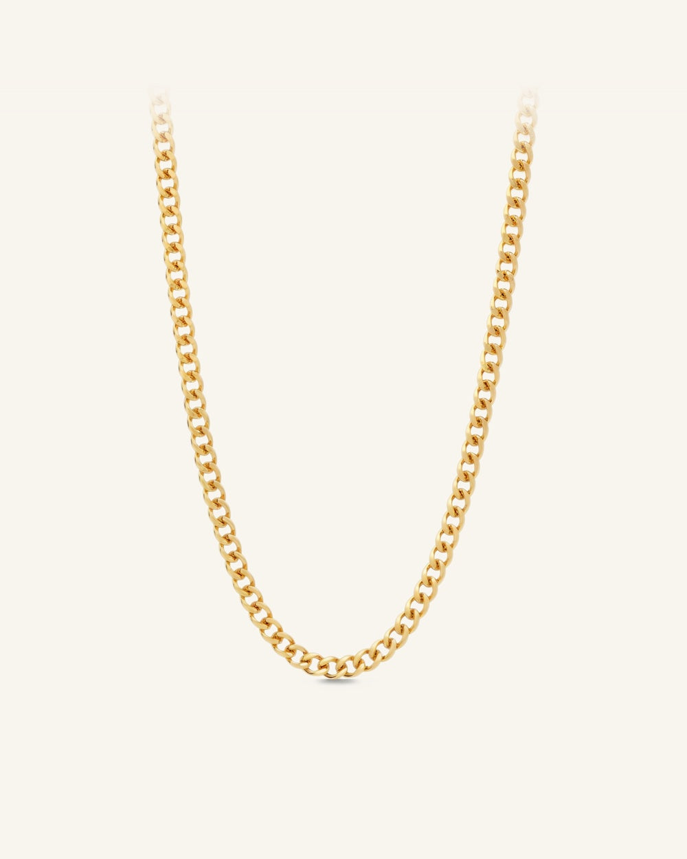 Carly Cuban Necklace — Vattentåligt halsband i guld | Alora Avenue