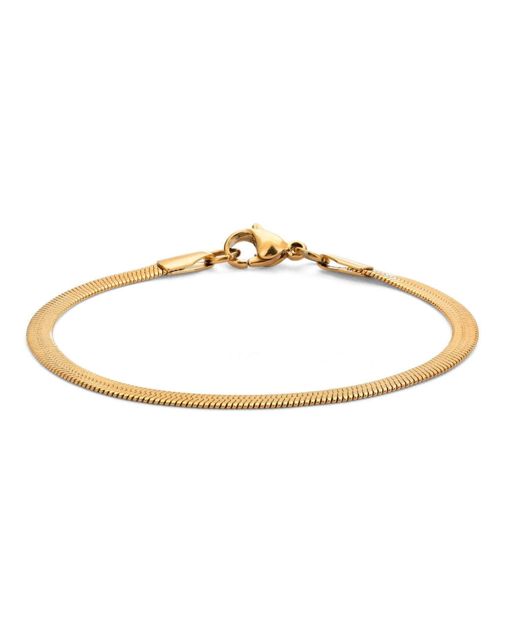 Följ med i trenden med Chloe Cobra Bracelet – ett vackert snakechain-armband som kombinerar stil med funktionalitet. Tillverkat i rostfritt stål och PVD-pläterat i 18k guld för både hållbarhet och elegans.