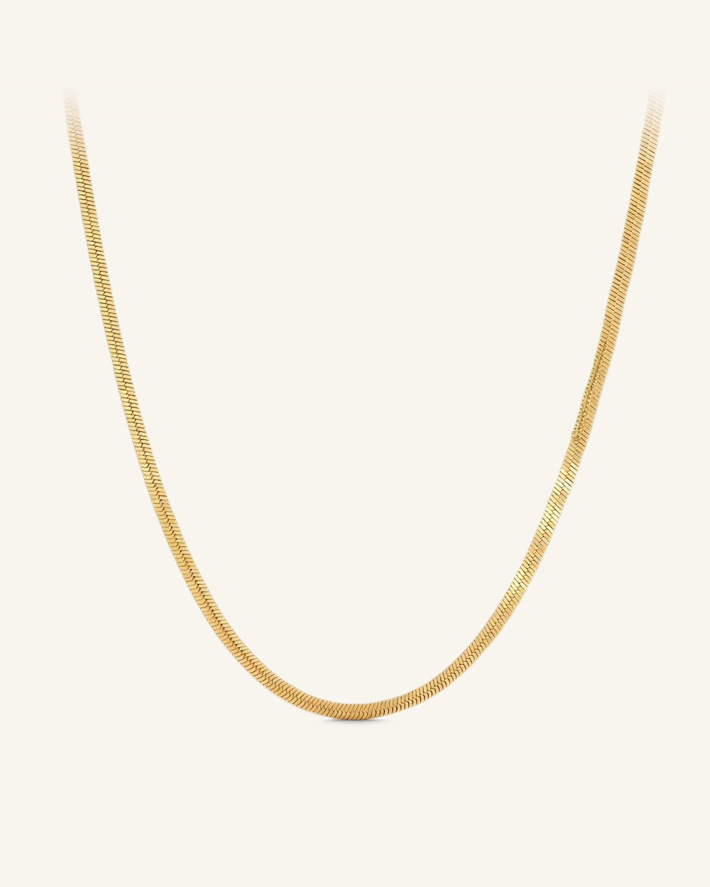 Clara Cobra Necklace — Vattentåligt halsband i guld | Alora Avenue