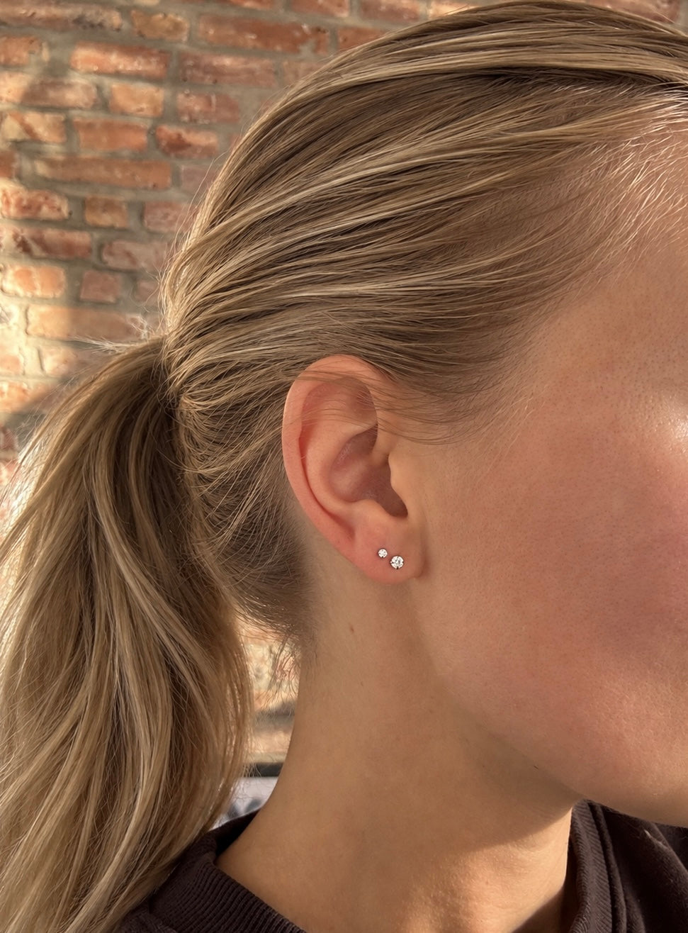 Iris Star Stud Silver