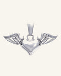 Heavenly Heart Pendant — Vattentåligt halsband i silver | Alora Avenue