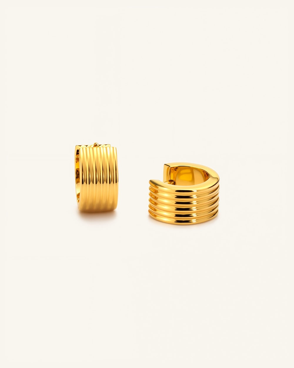 Kairo Vintage Hoops — Vattentålig orhangen i guld | Alora Avenue