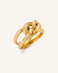 Livia Loop Ring — Vattentålig ring i guld | Alora Avenue
