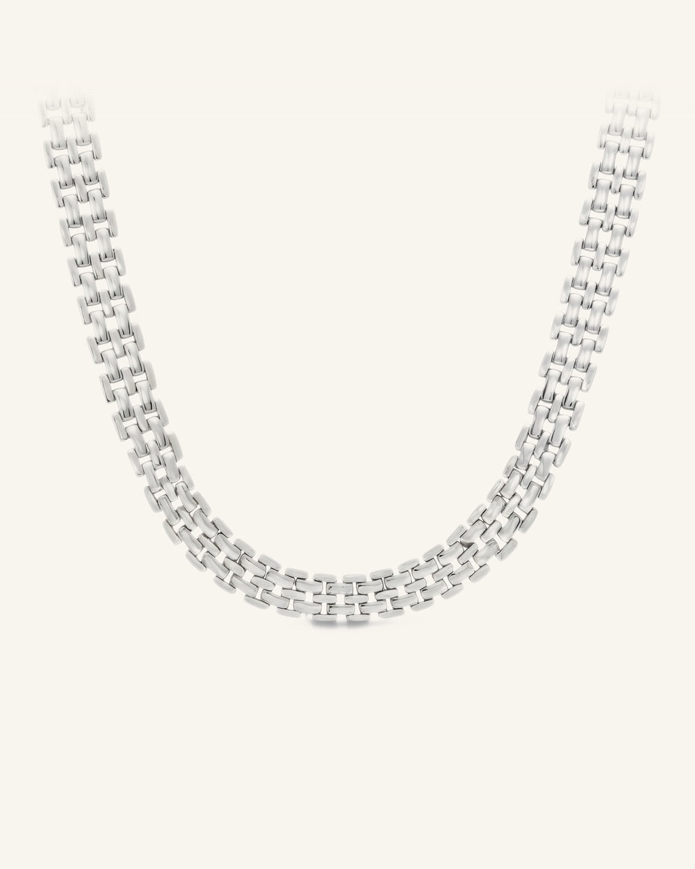 Millie Magnolia Necklace — Vattentåligt halsband i silver | Alora Avenue