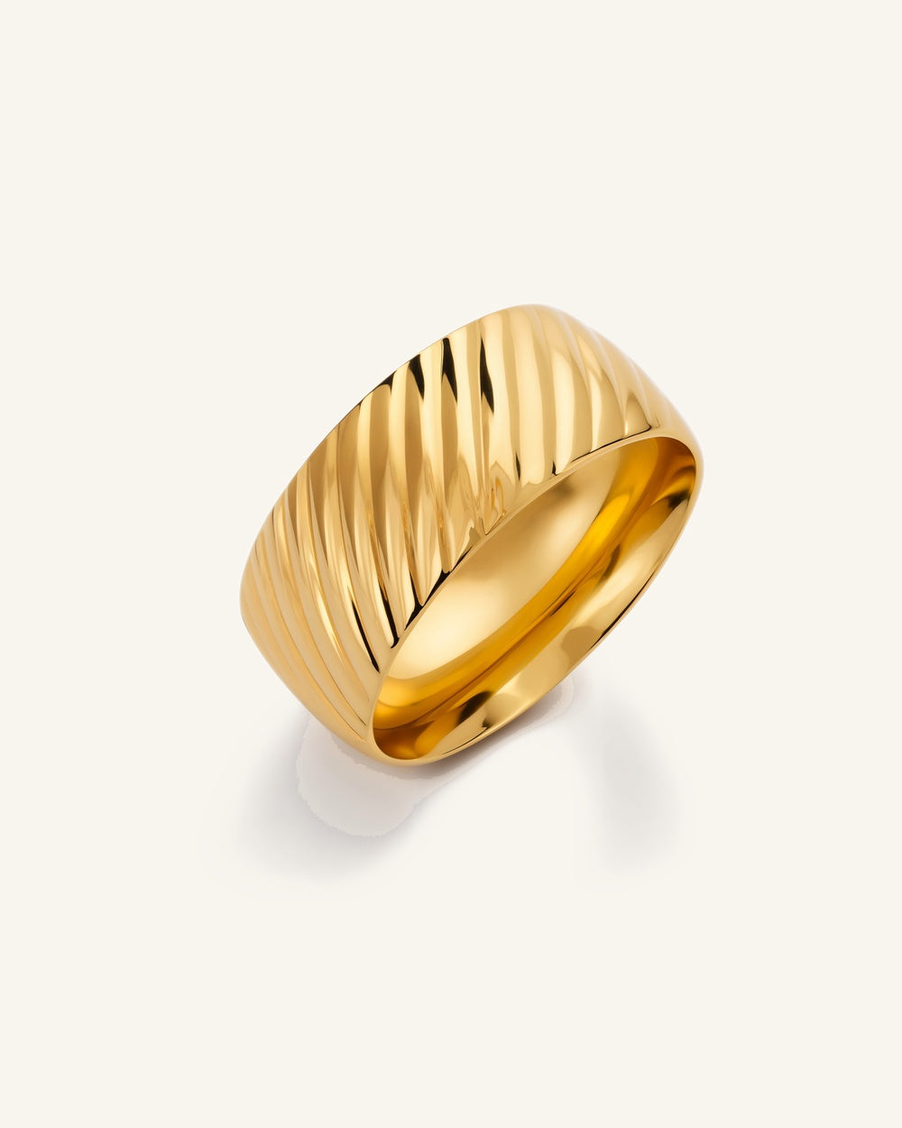 Oblique Orion Ring — Vattentålig ring i guld | Alora Avenue