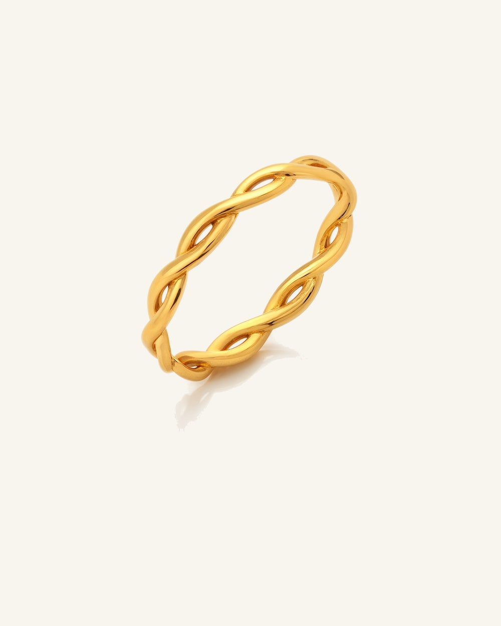 Serpentine Sea Ring — Vattentålig ring i guld | Alora Avenue