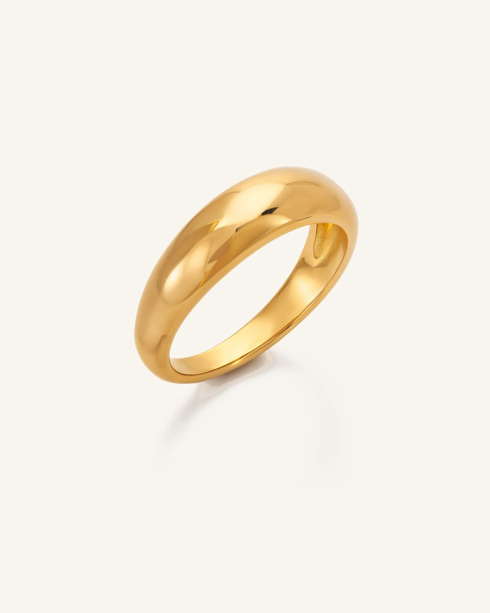 Sleek Storm Ring — Vattentålig ring i guld | Alora Avenue
