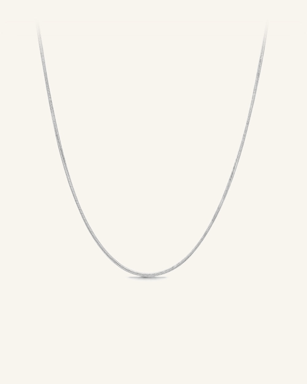 Slytherin Noble Necklace -- Vattentålt halsband i silver | Alora Avenue