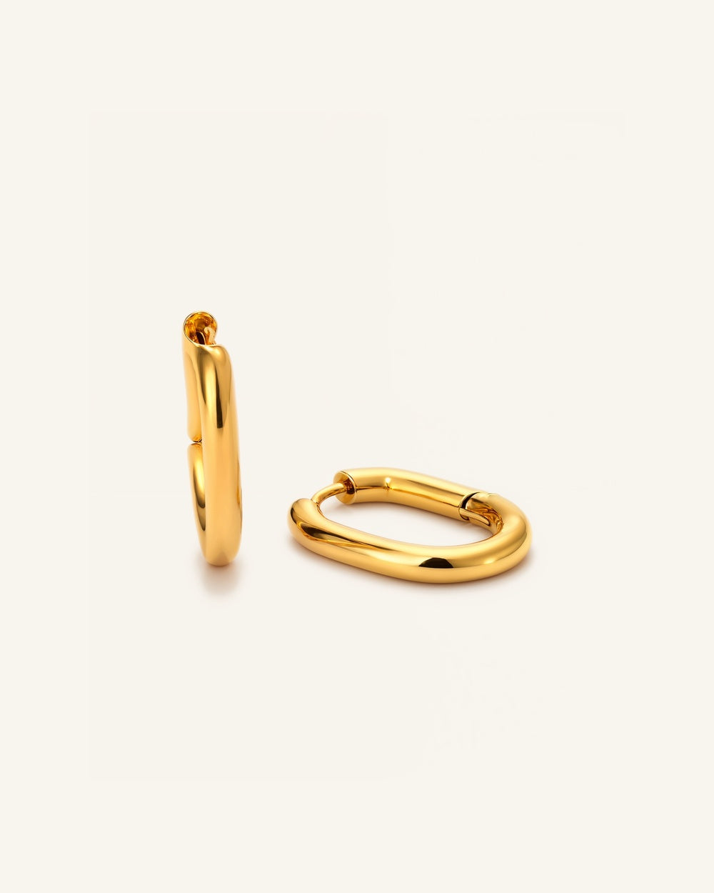 Stellar Serenity Hoops — Vattentålig örhängen i guld | Alora Avenue