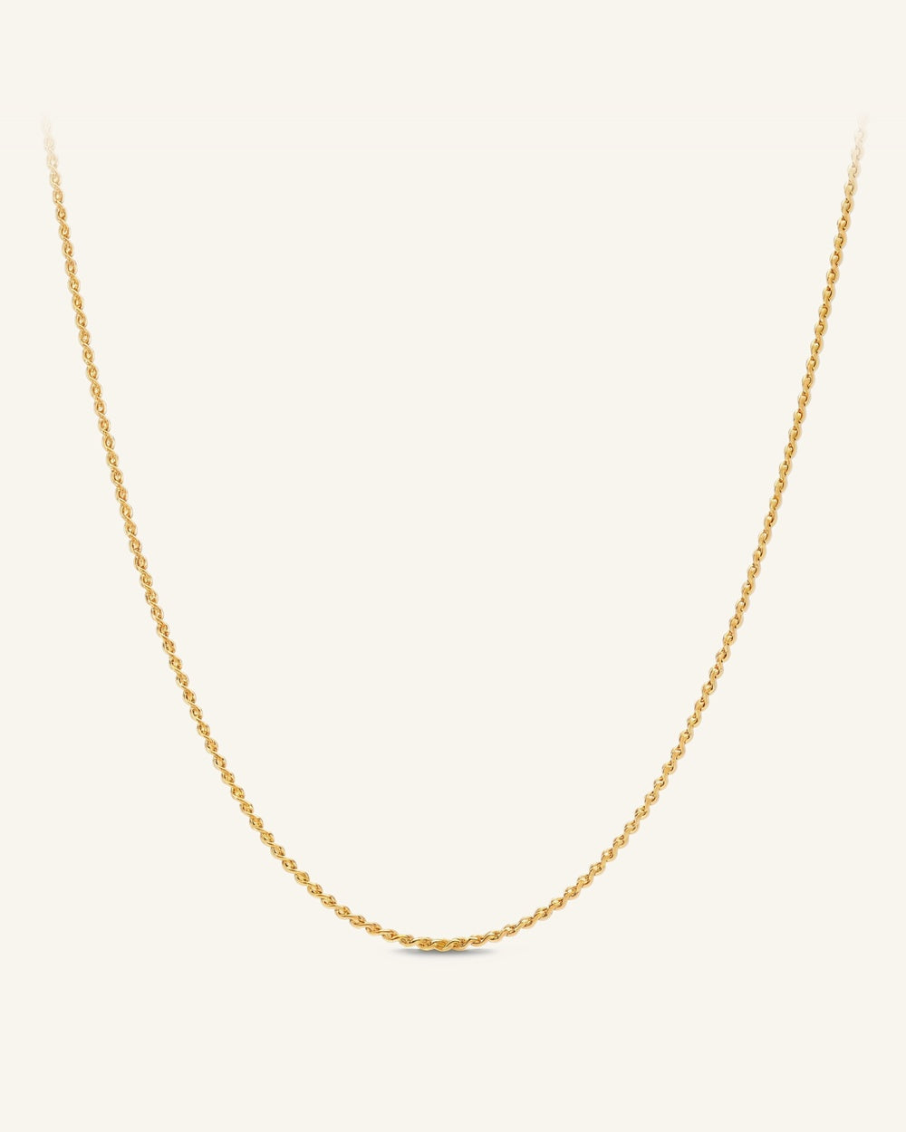 Svea Saffron Necklace — Vattentåligt halsband i guld | Alora Avenue