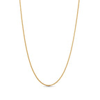 Valerie Venezia Necklace – guldig klassisk tunn Venezia kedja, 45 cm eller 50 cm lång, PVD-pläterad för långvarig glans.