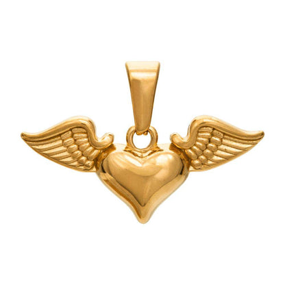 Winged Heart Pendant