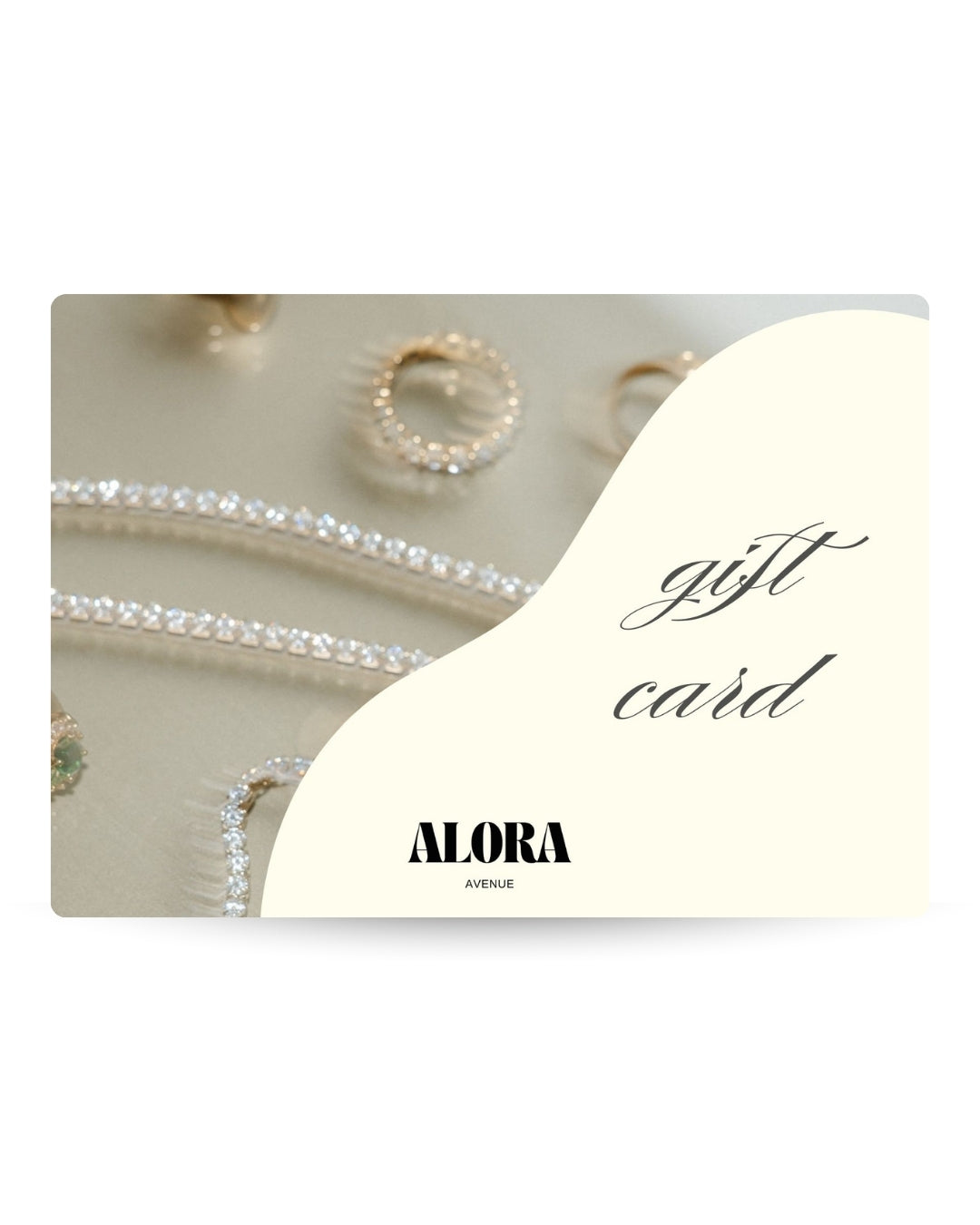 Presentkort från Alora Avenue – tidlösa guld- och silversmycken i elegant miljö, perfekt som kärleksfull gåva