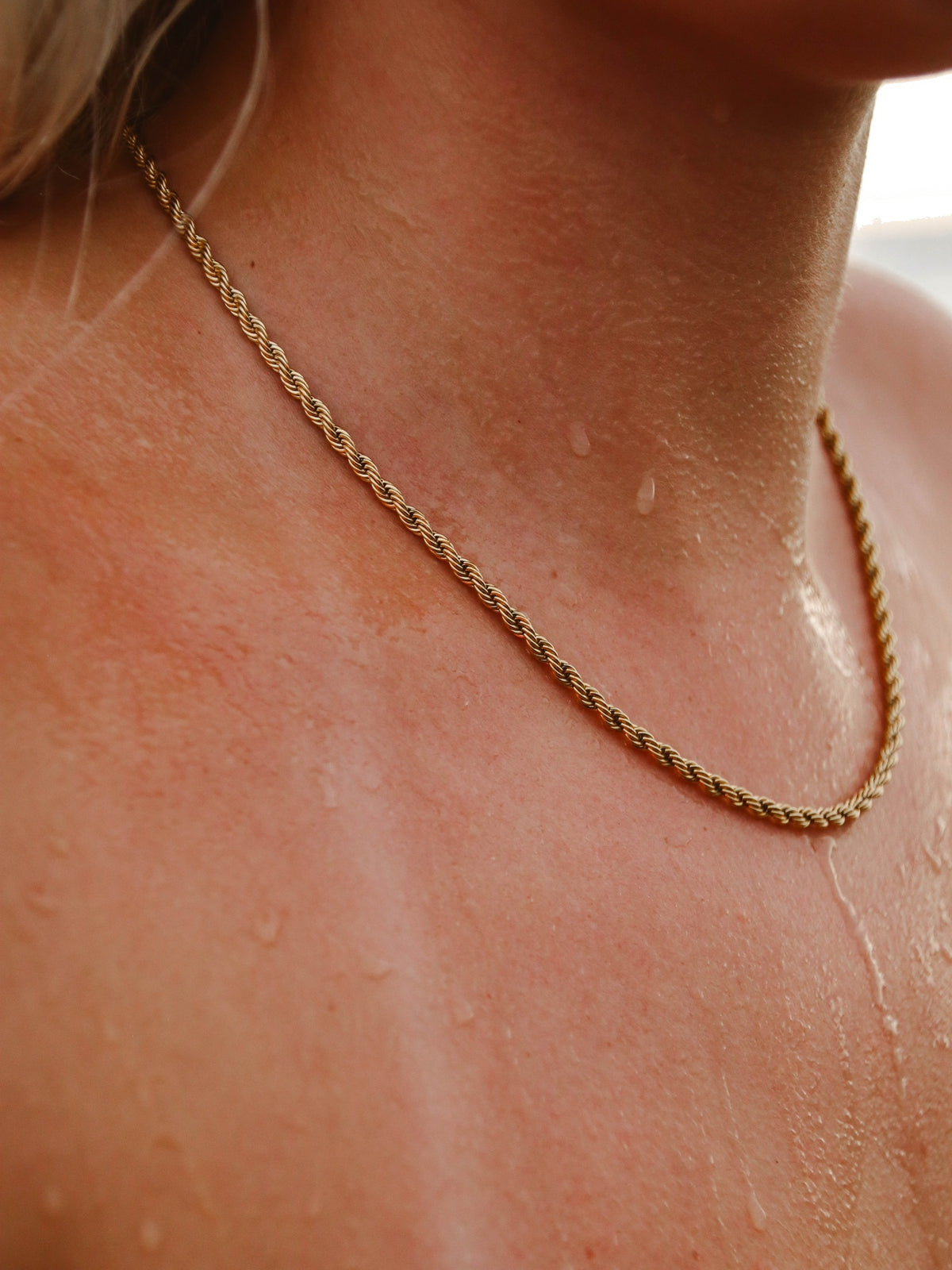 Cordell-set: matchande halsband & armband
